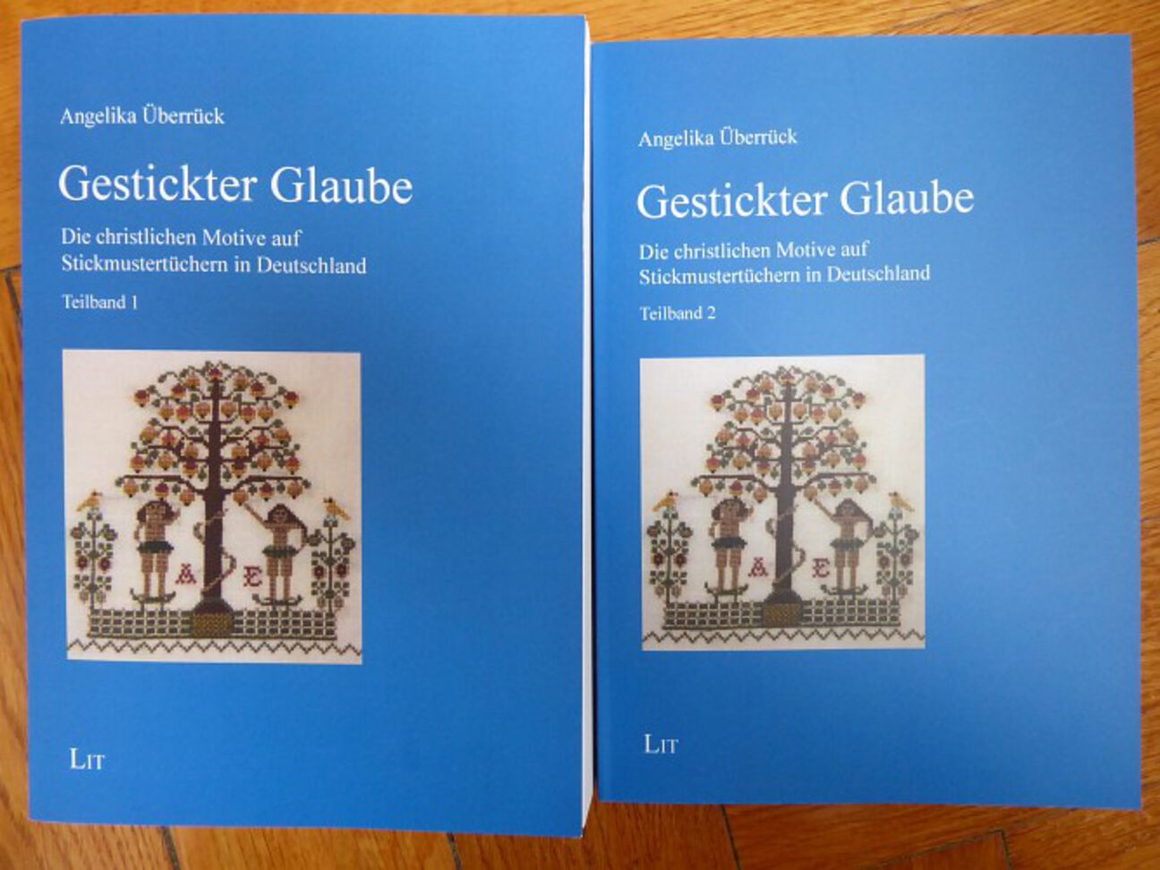 Book Cover - Angelika Überrück: Gestickter Glaube Book Cover - Angelika Überrück: Gestickter Glaube