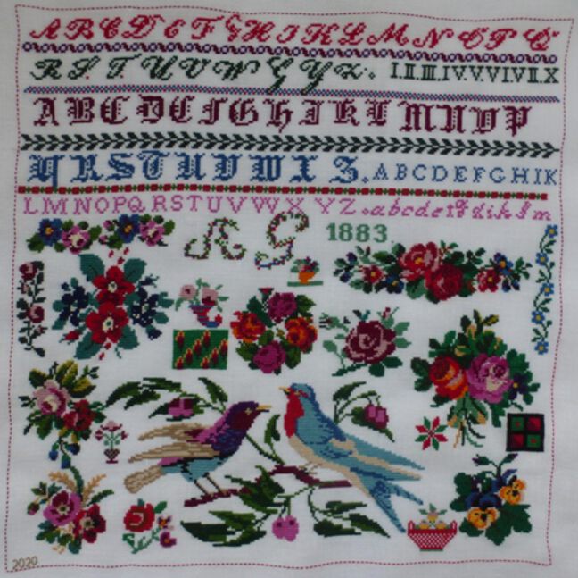 Anna Grimm 1883: Reproduction by Sabine Taterra-Gundacker Anna Grimm 1883: Reproduction by Sabine Taterra-Gundacker